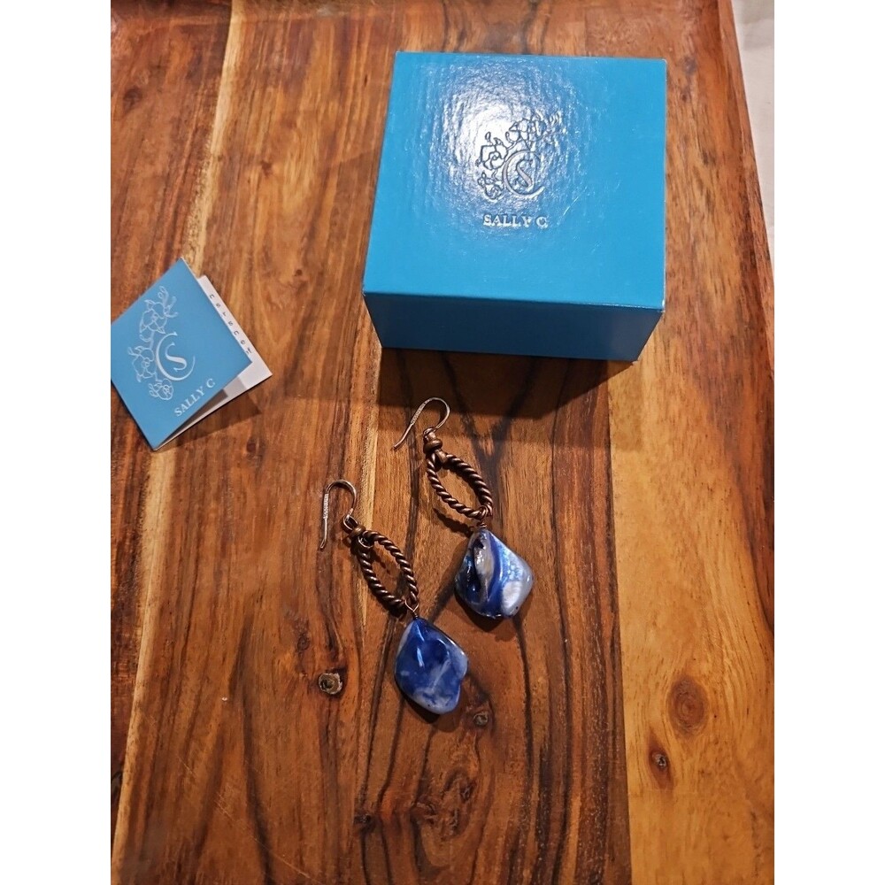 Sally C treasures jewelry earrings Copper & Stone